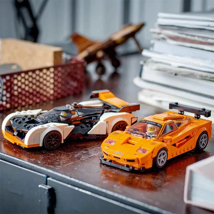 LEGO 76918 SPEED CHAMPIONS MCLAREN SOLUS GT & MCLAREN F1 LM 581 PARÇA 9+