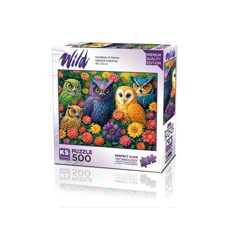 KS GAMES 20095 GUARDIANS OF NATURE 34x48cm YAPBOZ/PUZZLE 500 PARÇA