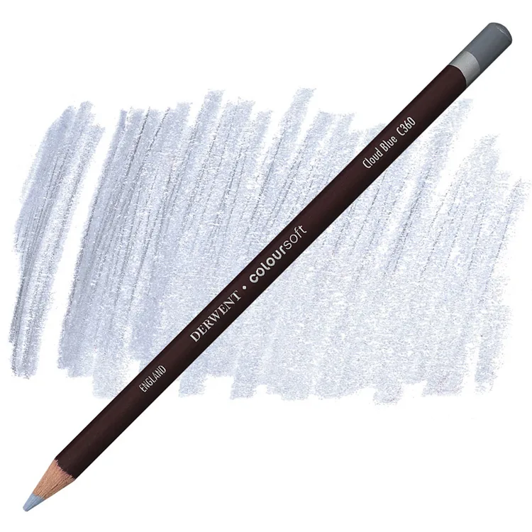 DERWENT COLOURSOFT - YUMUŞAK KURUBOYA KALEMİ- CLOUD BLUE C360