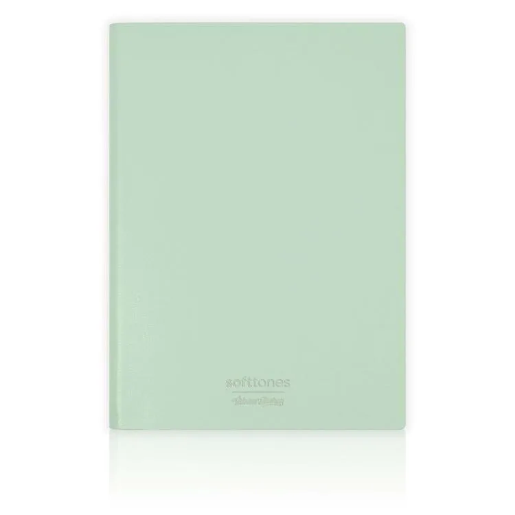 VICTORIA'S JOURNALS 1013 SOFTTONS ESNEK KAPAK 14.8x21cm A5 80gr. 128 YP.KREM NOKTALI DEFTER PASTEL YEŞİL