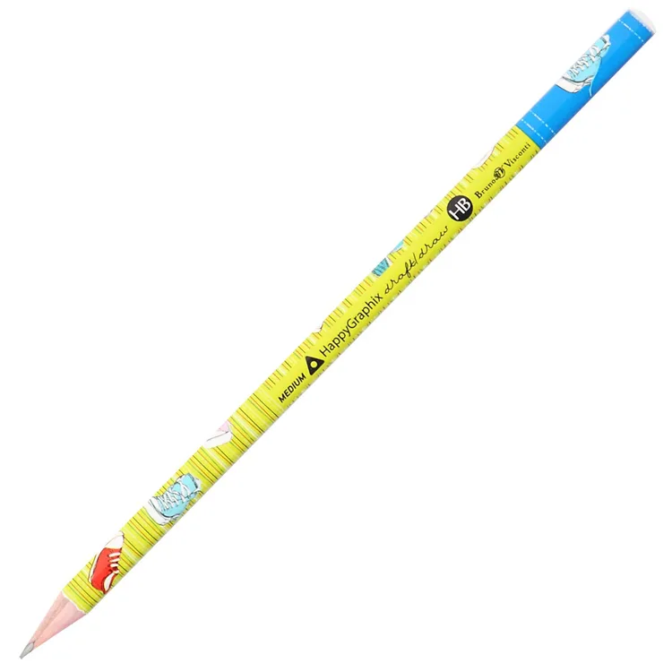 BRUNO VISCONTI HAPPY GRAPHIX ÜÇGEN KURŞUN KALEM HB BOT 21-0030/14