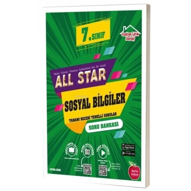 NEWTON 7. SINIF ALL STAR SOSYAL BİLGİLER SORU BANKASI - 2025 MÜFREDAT