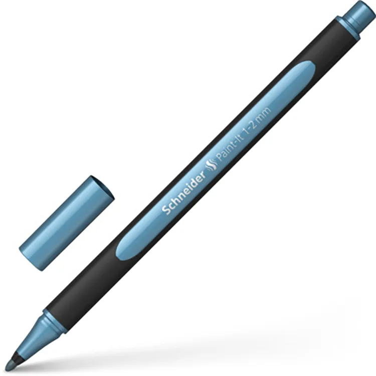 SCHNEIDER METALİK LINER PAINT-IT 020 DAVETİYE KALEMİ 1.2mm METALİK KUTUP MAVİSİ - ML02001030