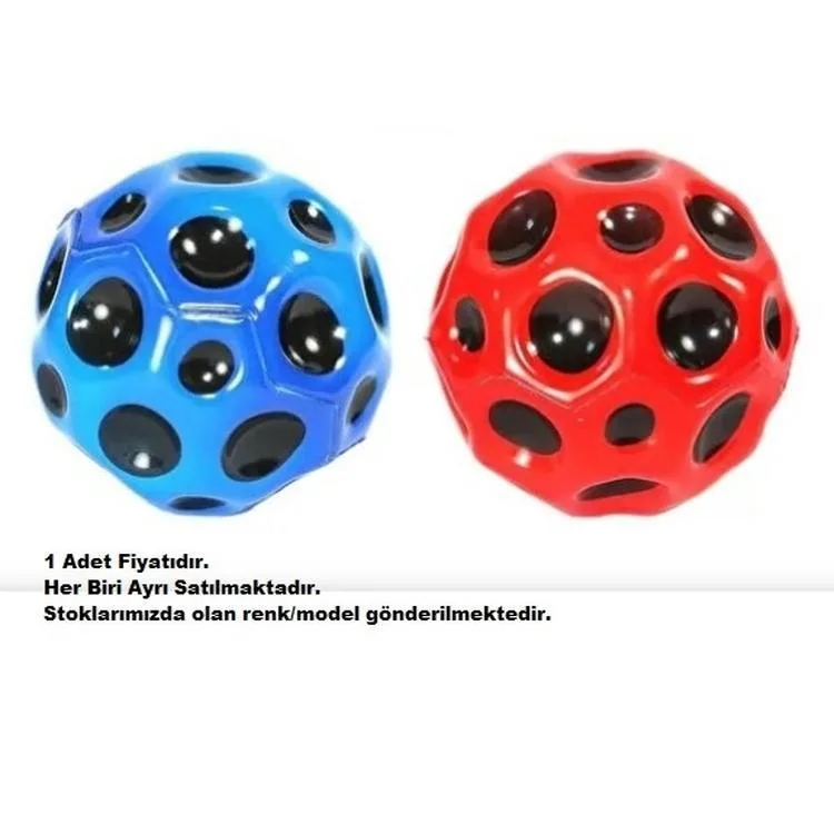 ZİZU DK2869 MOON BALL RAINBOW/CANLI RENKLER ZIPLAYAN AY TOPU (KARIŞIK RENK) 3+ TEKLİ