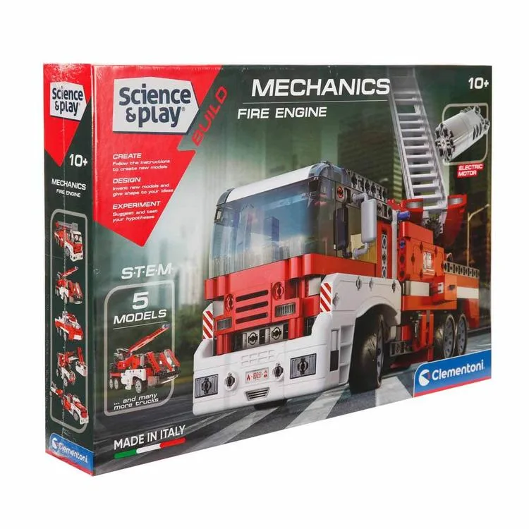 CLEMENTONI 75068 MEKANİK LABORATUVARI İTFAİYE ARACI