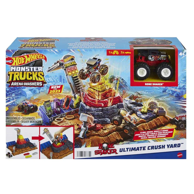 MATTEL HNB96 HOT WHEELS MONSTER TRUCKS MUHTEŞEM ÇARPIŞMA ARENASI