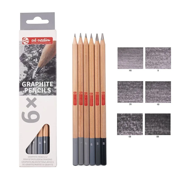 TALENS ART CREATION GRAPHITE DERECELİ KALEM SETİ 6'LI - RT9028106M