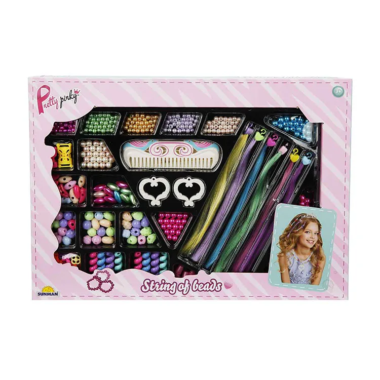 SUNMAN 5796/004 PRETTY PINK BONCUKLU SAÇ TASARIM GÜZELLİK SETİ