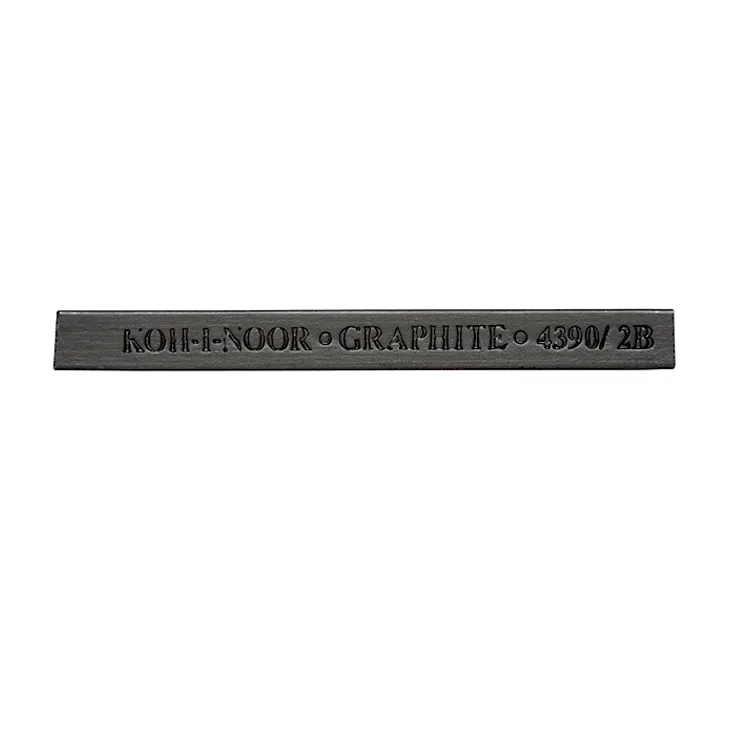 KOH-I NOOR 4390 7X7 GRAPHITE BLOCK 2B