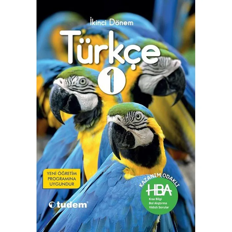 TUDEM 1. SINIF TÜRKÇE KAZANIM ODAKLI HBA 2.DÖNEM