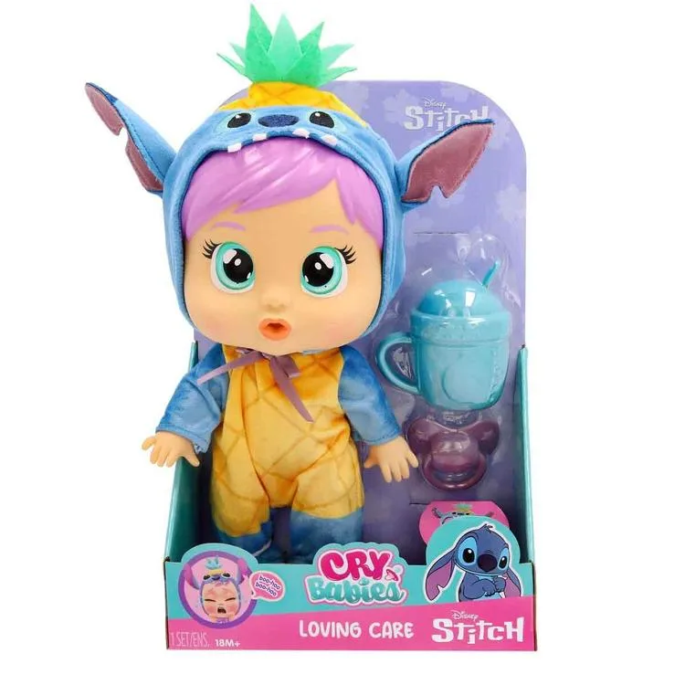 CRY BABIES CY870000 LOVING CARE STITCH AĞLAYAN BEBEK (92737718M+