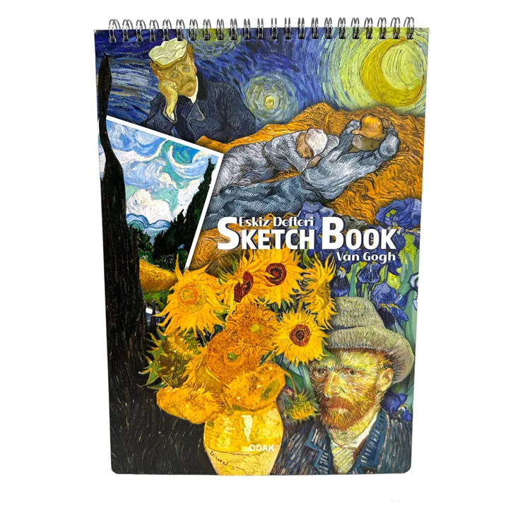 ODAK 777-261 VANGOGH ESKİZ DEFTERİ A4 160gr.40yp.