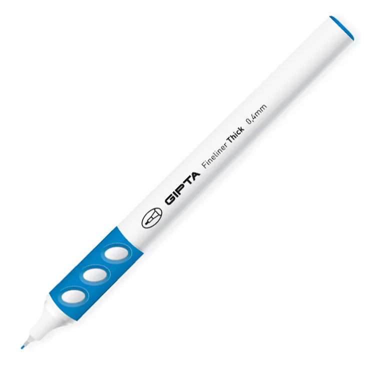 GIPTA FINELINER THICK 04 MM YUVARLAK GÖVDE MAVİ