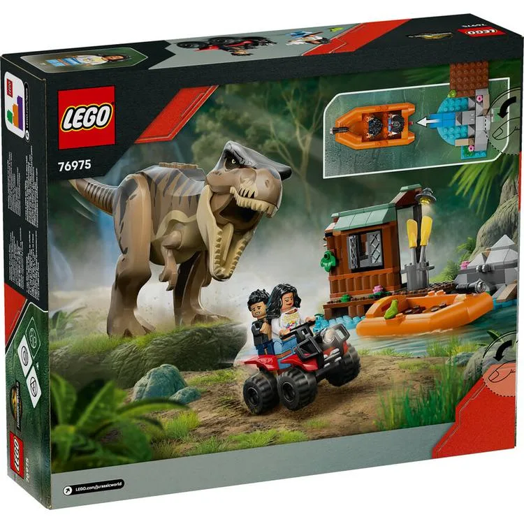 LEGO 76975 JURASSIC WORLD TREX RIVER ESCAPE 199 PARÇA 5+