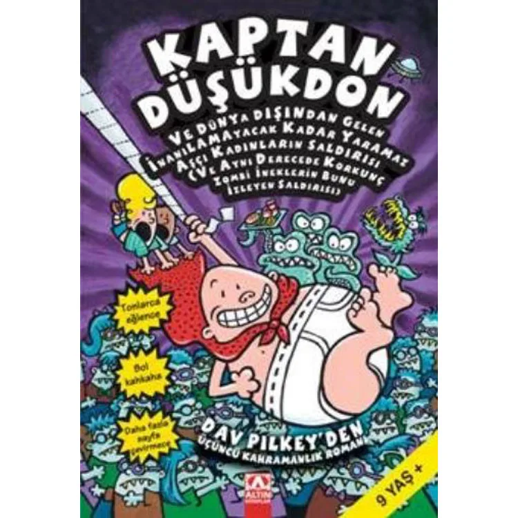 KAPTAN DÜŞÜKDON-3: VE DÜNYA DIŞINDAN GELEN İNANILMAYACAK KADAR YARAMAZ AŞÇI KADINLARIN SALDIRISI