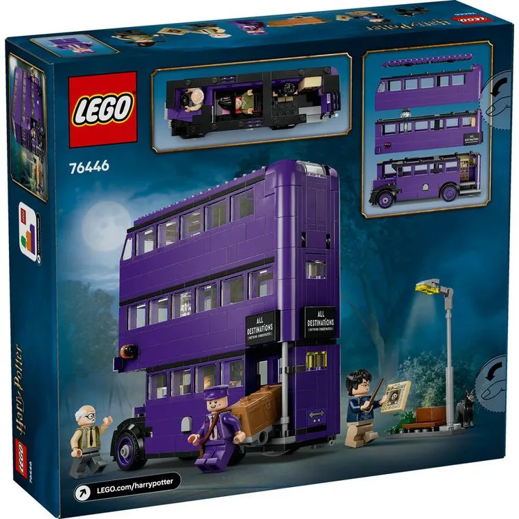LEGO 76446 HARRY POTTER KNIGHT BUS ADVENTURE 499 PARÇA 8+