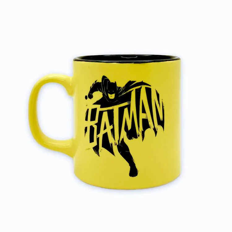 MACMUG 382393 BATMAN LOGO SARI SERAMİK KUPA