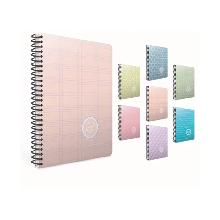 GIPTA SMOOTH SPİRALLİ KARTON KAPAK 19x26 80YP. KARELİ DEFTER