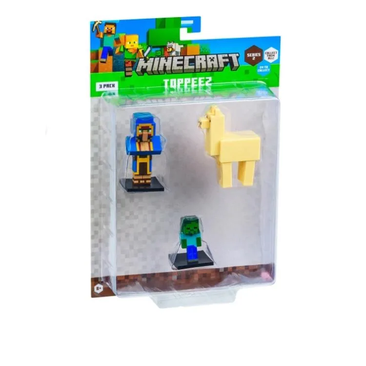 NECO MINECRAFT MC2220 TOPPEEZ 3D FİGÜR KALEM BAŞLIĞI S2 3 'LÜ SET 8+