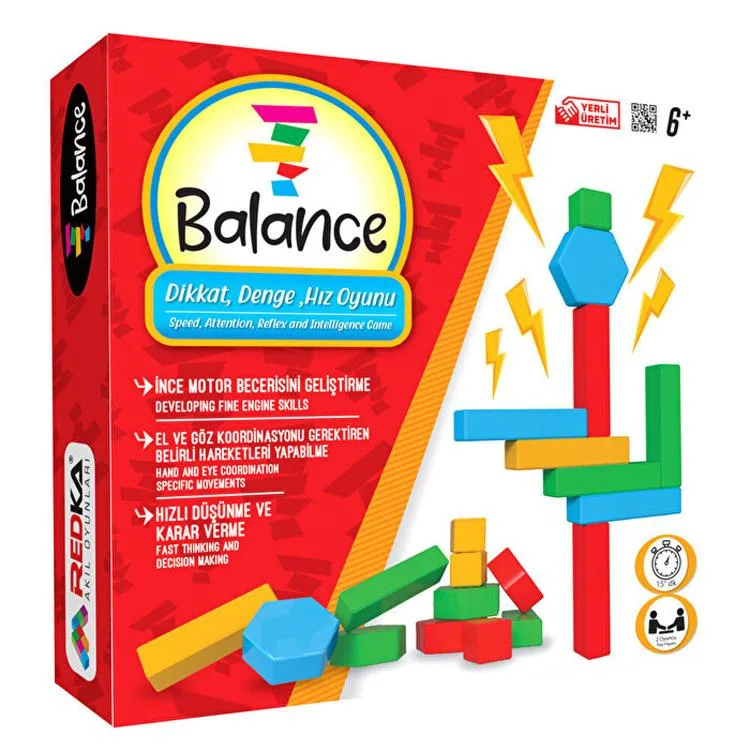 REDKA RD5409 BALANCE DİKKAT, DENGE VE HIZ KUTU OYUNU