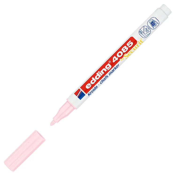 EDDING 4085 CHALK LİKİT TEBEŞİR KALEMİ PASTEL PEMBE