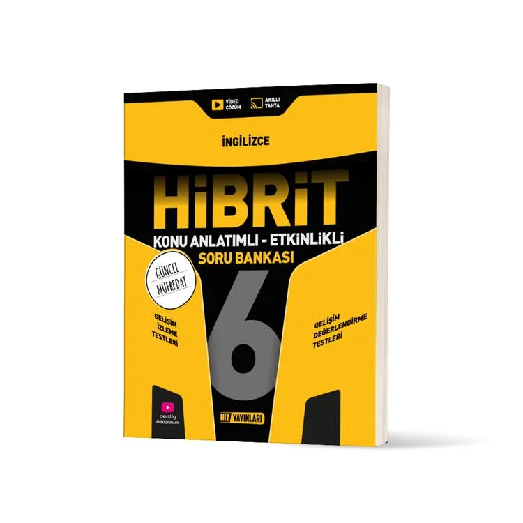 HIZ 6. SINIF HİBRİT İNGİLİZCE SORU BANKASI