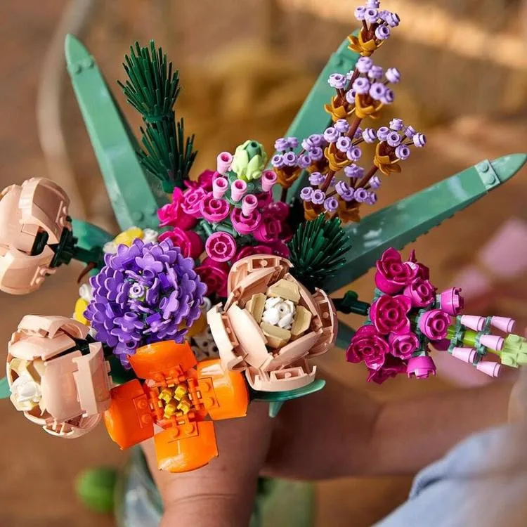 LEGO BOTANICALS 10280 FLOWER BOUQET 756 PARÇA 18+
