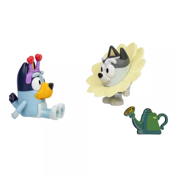 NECOTOYS 18913 BLUEY SPRING TIME 2'Lİ AKSESUARLI FİGÜR - BLUEY & MUFFIN 3+