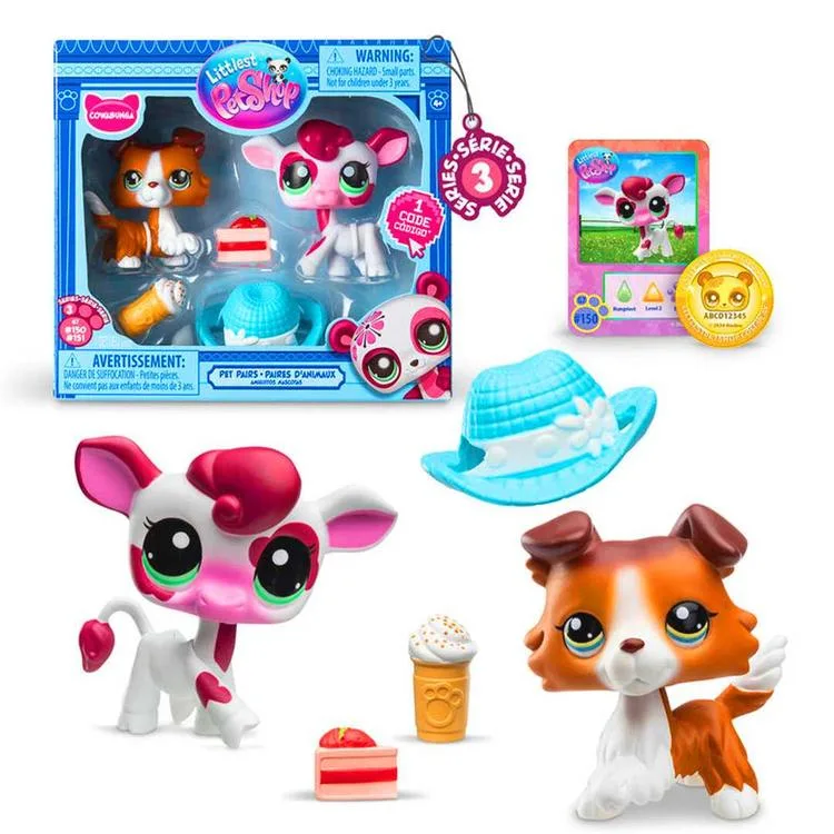 HASBRO 01525ES-625 LITTLES PET SHOP S3 2'Lİ PAKET MİNİŞLER