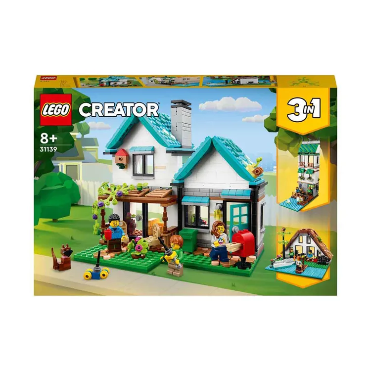 LEGO CREATOR 31139 3 IN1 ŞİRİN EV 808 PARÇA 8+