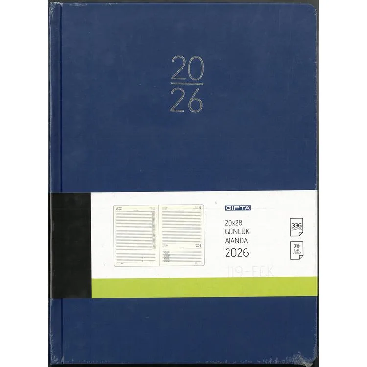 GIPTA 119-ECK EKO 20x28 GÜNLÜK AJANDA