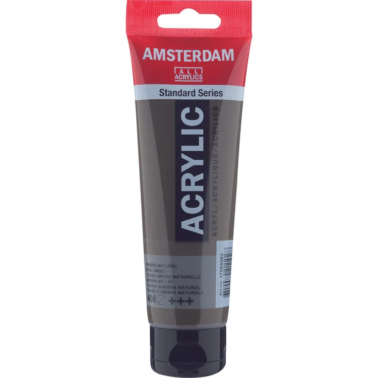 AMSTERDAM RT17094082 AKRİLİK BOYA 120 ML. RAW UMBER