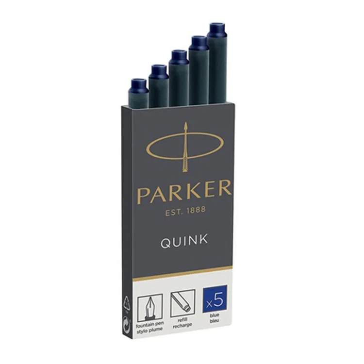 PARKER QUİNK DOLMAKALEM 5Lİ MAVİ KARTUŞ 1950384