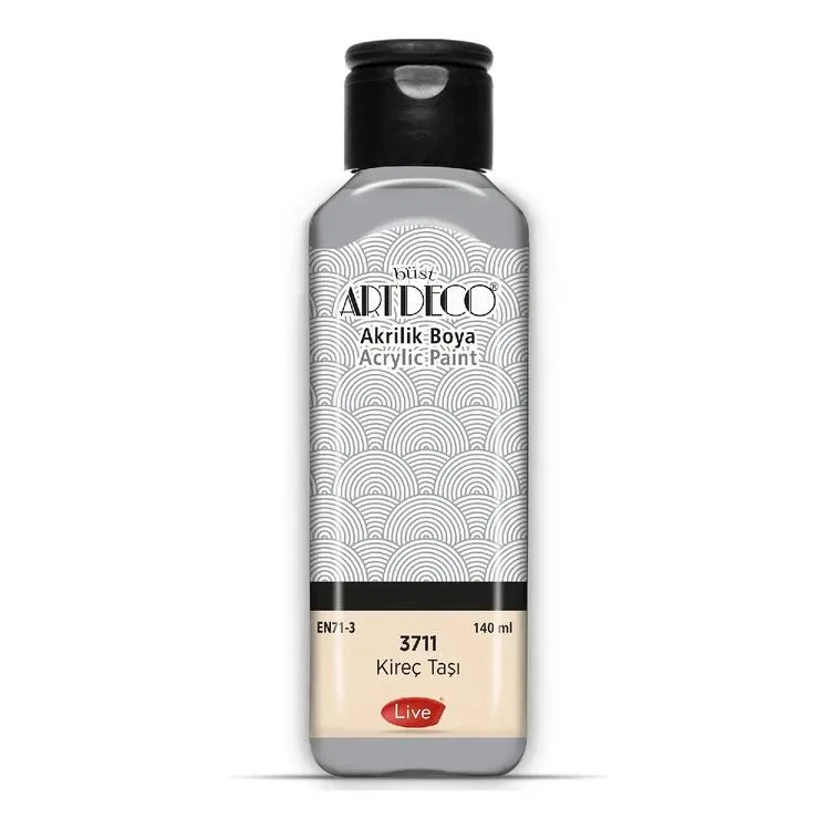 ARTDECO 070R-3711 AKRİLİK BOYA 140 ML. KİREÇ TAŞI