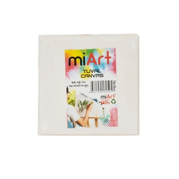MİART MT1010 AKADEMİK TUVAL 10X10cm - TEKLİ