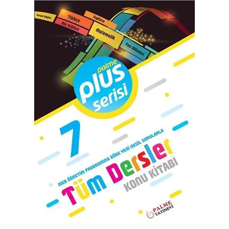 PALME 7. SINIF PLUS TÜM DERSLER KONU KİTABI