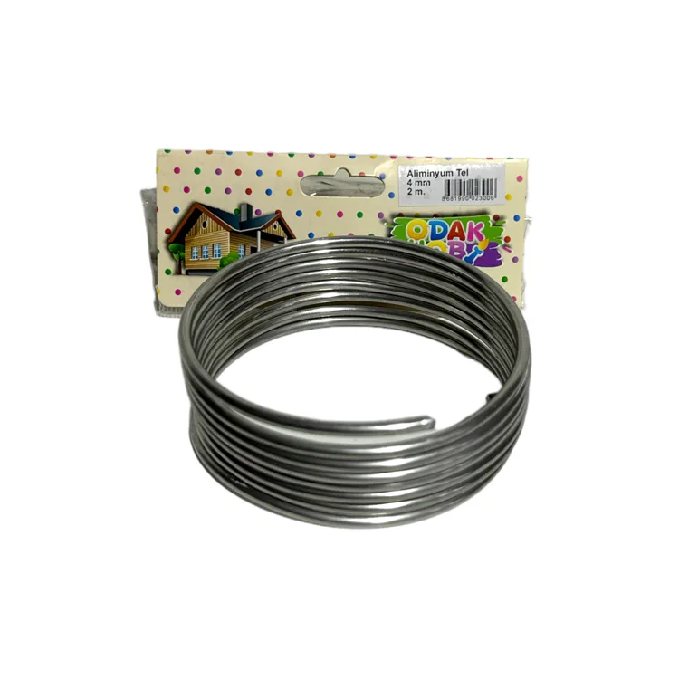 ODAK HOBİ 4.00mm ALÜMİNYUM TASARIM TELİ 2mt.