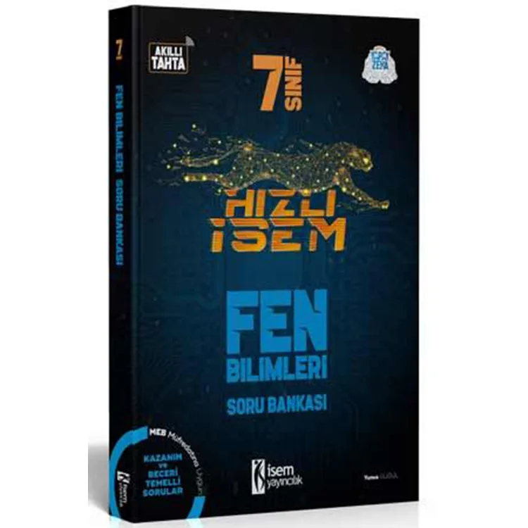 İSEM 7. SINIF HIZLI FEN BİLİMLERİ SORU BANKASI