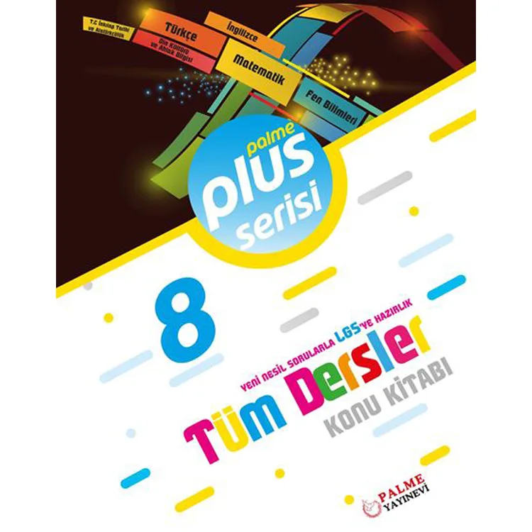 PALME 8. SINIF PLUS TÜM DERSLER KONU KİTABI