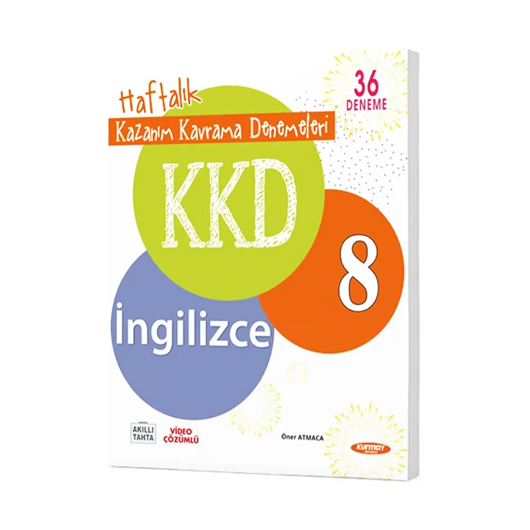 KURMAY KAZANIM KAVRAMA DENEMELERİ 8. SINIF İNGİLİZCE (36 FASİKÜL)
