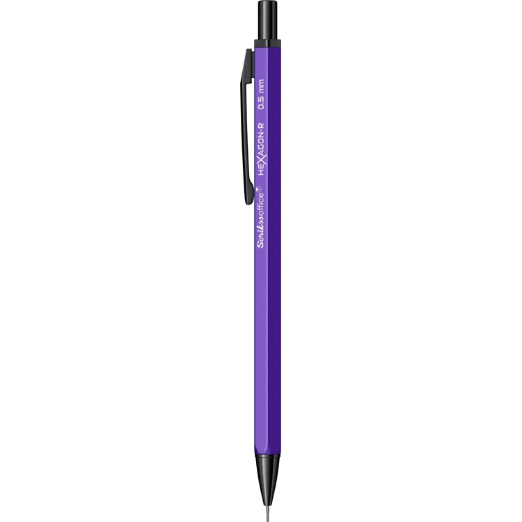 SCRIKSS HEXAGON-R 0.5mm VERSATİL KALEM MOR