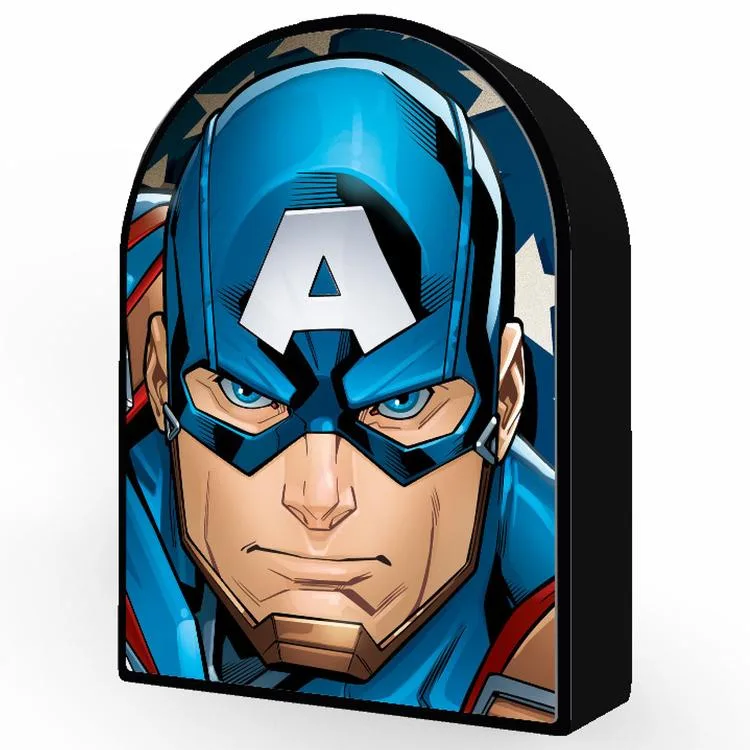 NECOTOYS 35584 CAPTAN AMERICA 300 PARÇA METAL KUTU 3D PUZZLE