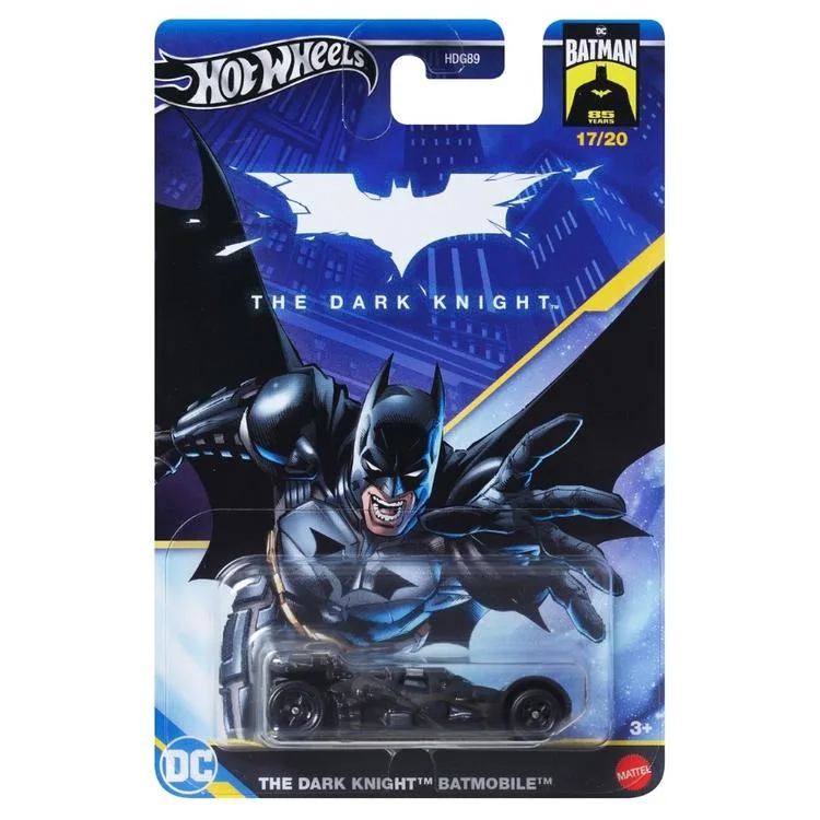 HOT WHEELS HDH89/HRW32 THE DARK KNIGHT BATMOBILE DC BATMAN ARABALAR 3+ TEKLİ