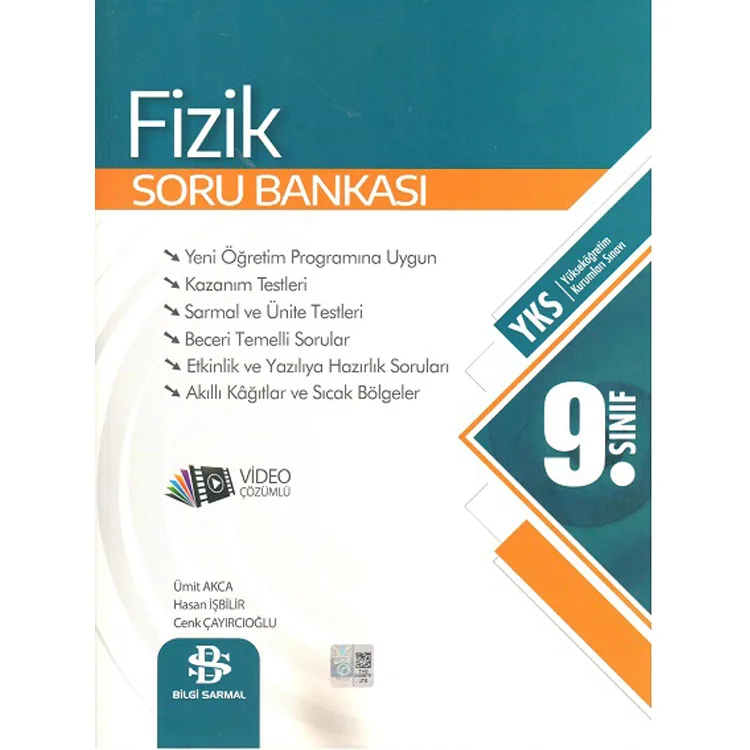 BİLGİ SARMAL 9.SINIF SORU BANKASI FİZİK - 2024
