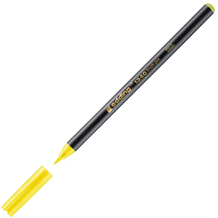 EDDING E-1340 FIRÇA UÇLU KALEM SARI