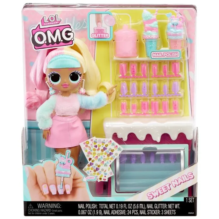 ADORE LOL SURPRISE 503781 SWEET NAİLS CANDYLICIOUS SPRİNKLES SHOP 3+