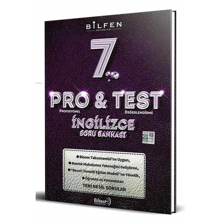 BİLFEN 7. SINIF PRO& TEST İNGİLİZCE SORU BANKASI - 2025 MÜFREDAT