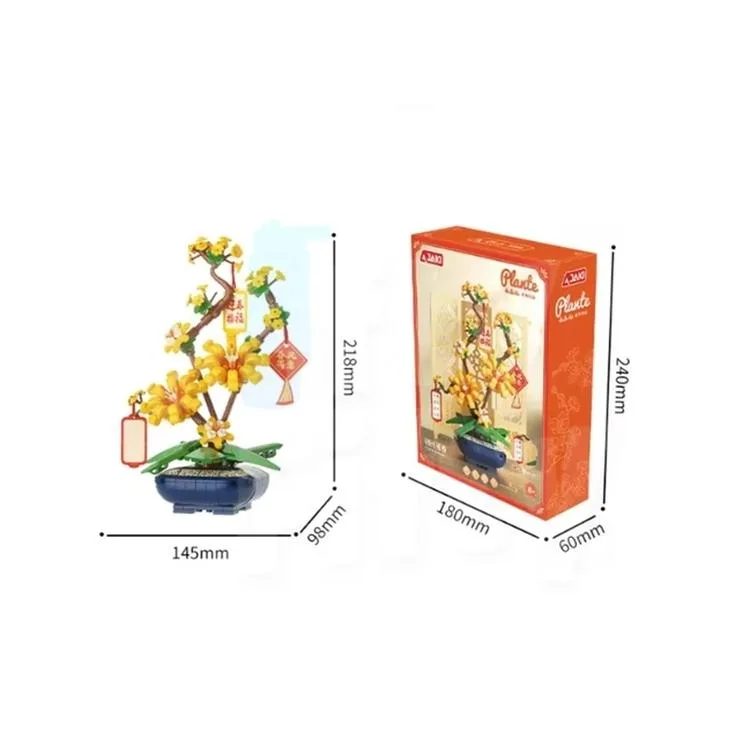 VAGONLIFE JAKI DK003 KIŞ YASEMİNİ 236 PARÇA BLOCK OYUNCAK 8+