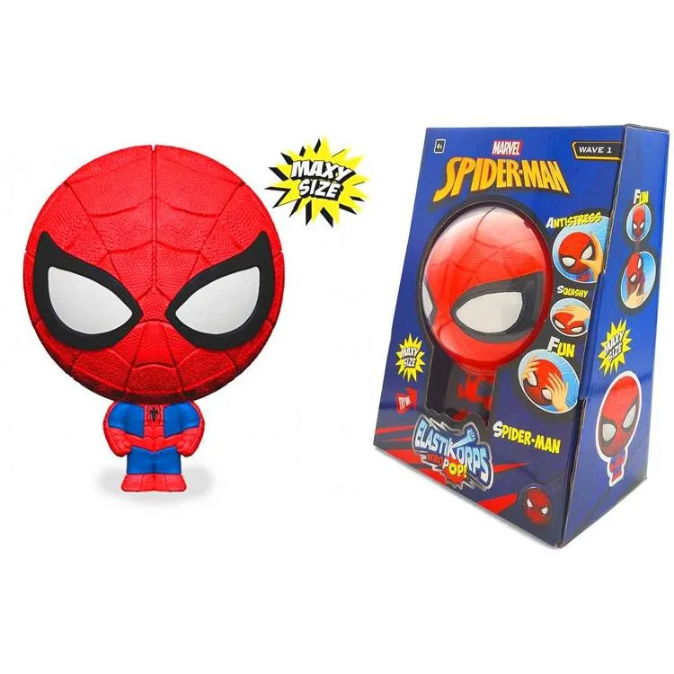 MARVEL MAX-SPI ELASATIKORPS MAXY HERO POP SPIDER MAN 16 CM 4+