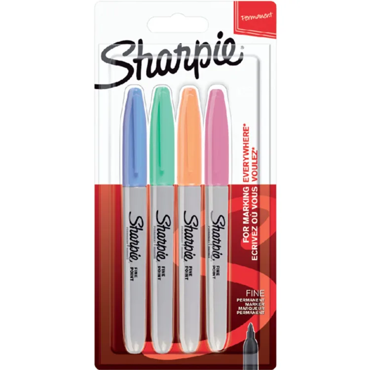 SHARPİE FINE PERMANENT MARKER PASTEL RENKLER 4'LÜ SET 2065402